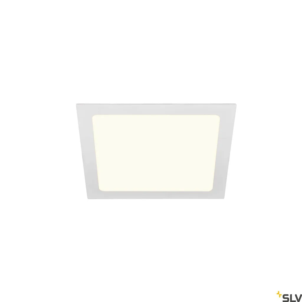 Plafonnier LED SLV Senser 24 Blanc - Éclairage Extra Plat Puissant