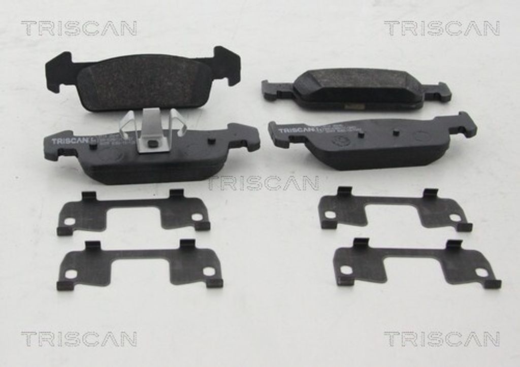 TRISCAN Bremsbeläge Satz Vorne Bremsklötze für RENAULT Sandero / Stepway II (B8) 8110 25045