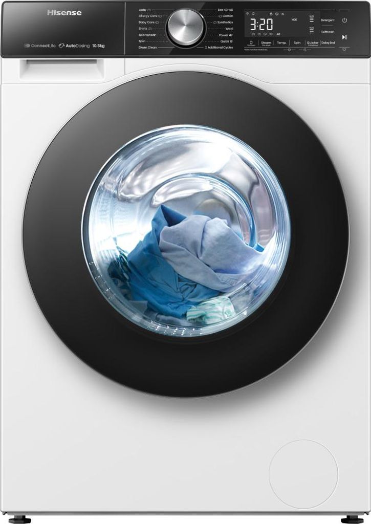 Hisense WF5S1045BW lavatrice Caricamento frontale 10,5 kg Immagine del prodotto 