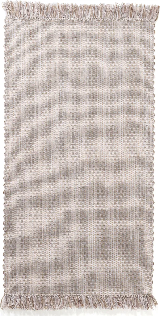 Tapis de Chambre Enfant Rose Coton Jute - Ambiance Douce et Chaleur