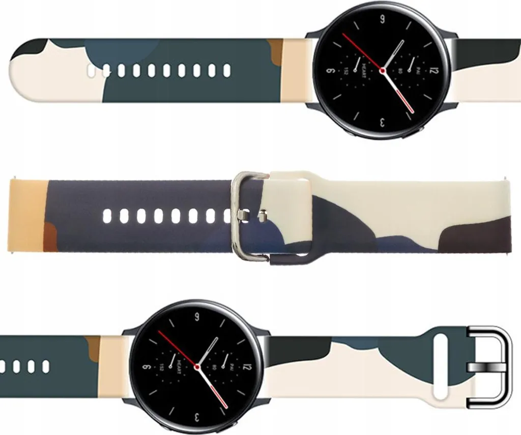 Cinturino Bracciale Silicone Samsung Galaxy Watch 46mm Moro Band 13