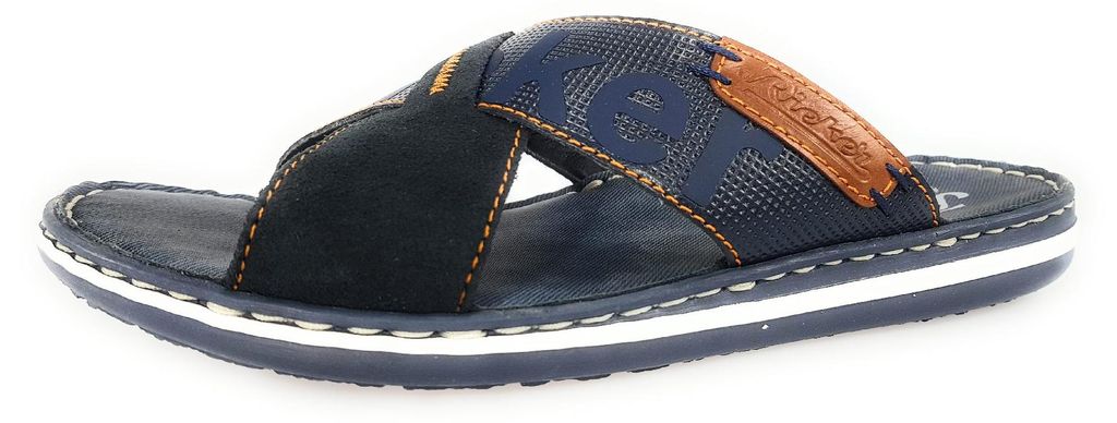Chaussons d'intérieur pour hommes Rieker, en velours, Image du produit 