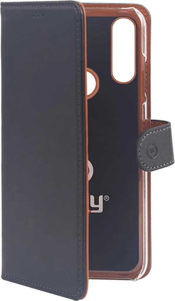 Celly Wally Custodia a Borsellino 6.3" Nera | Protezione Elegante Smartphone