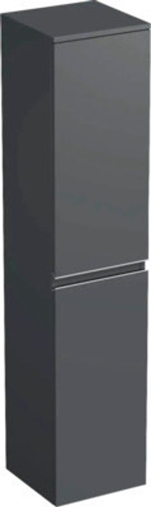 Jungborn Hochschrank TRENTA BxHxT 35 x 161,8 cm x 35 cm Frontfarbe anthrazit matt matt TRE SV 35 P S A3396