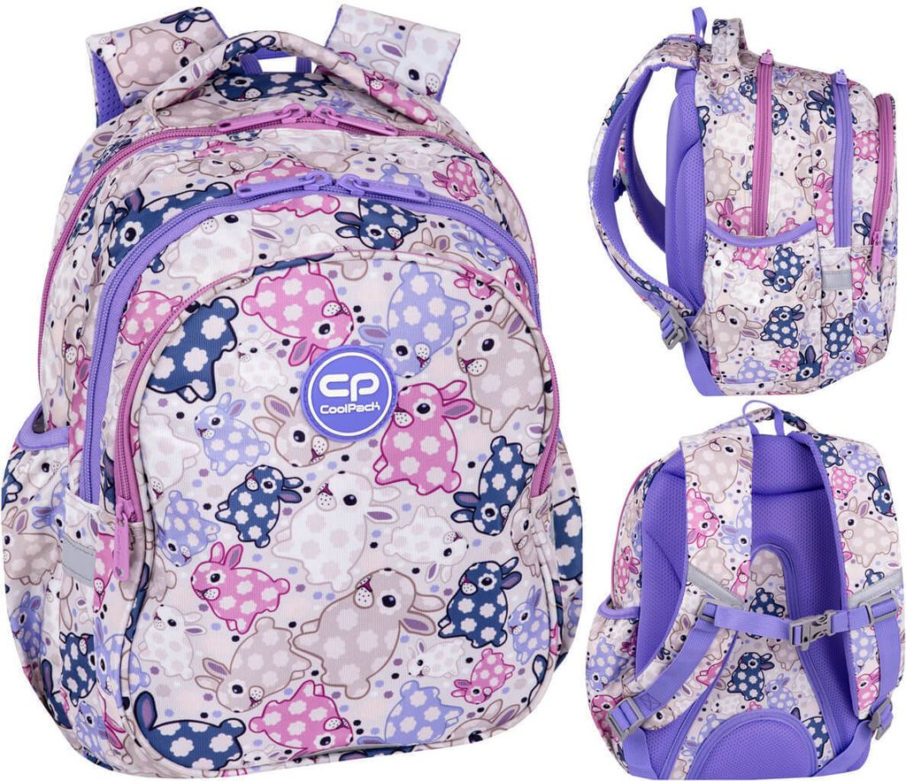 Schulrucksack 19L Coolpack Jerry WHITTE BUNNY F029833 38 x Produktbild 