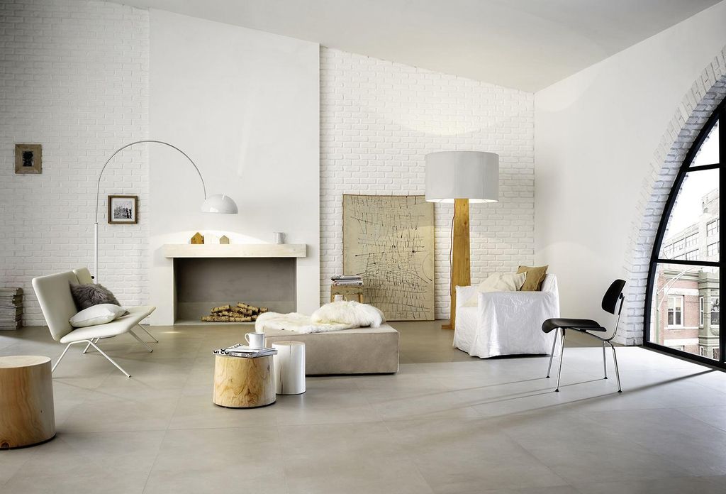 Fliesen Betonoptik Beige 90x90 cm CASA39 Marazzi Block