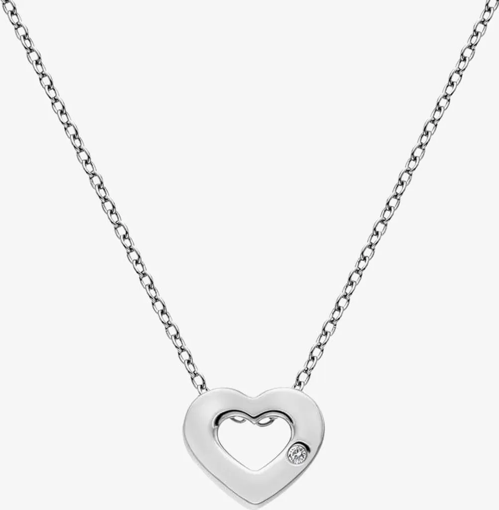 Collana Hot Diamonds DP747 Cuore Argento - Un Messaggio d'Amore