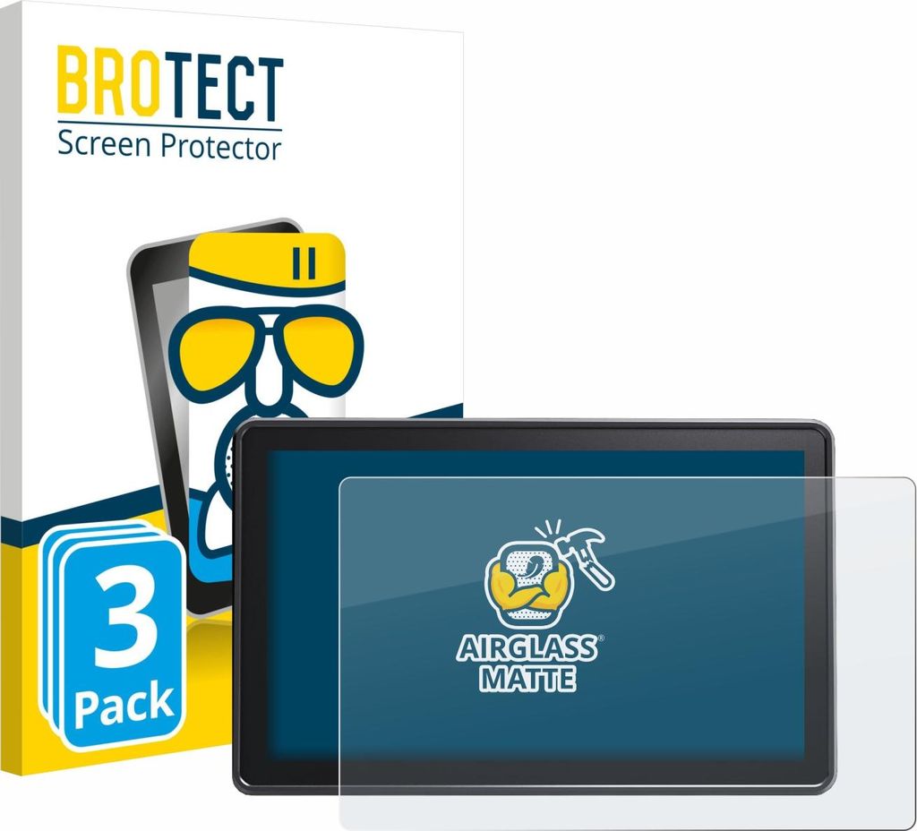3x BROTECT Entspiegelungs Schutzglas für Osee G7 Pro Schutzfolie Panzer Folie Glas Display Schutz matt