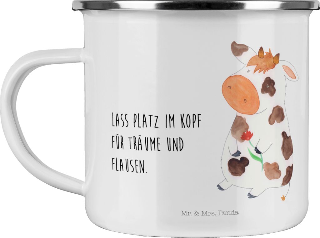 Mr. & Mrs. Panda Teetasse Kuh - Weiß - Geschenk, Milch, Produktbild 