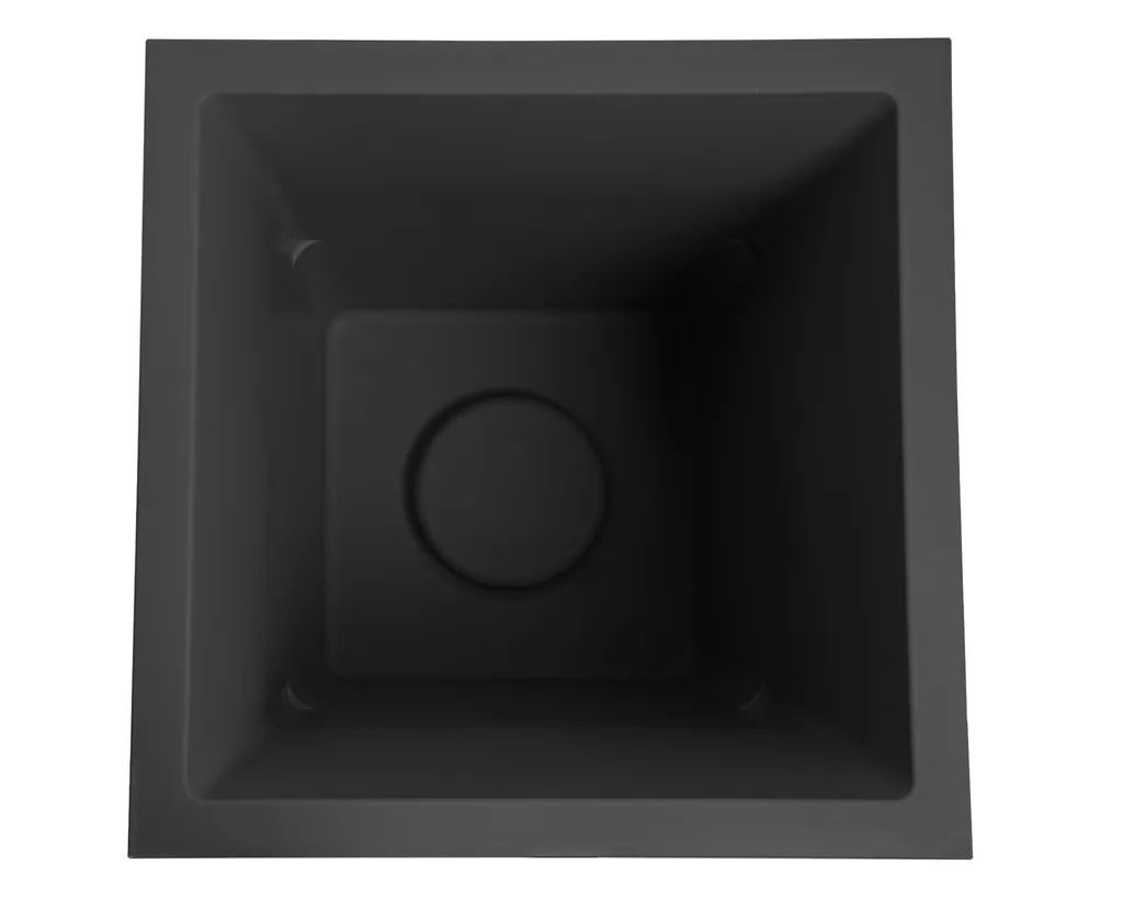 Jardinière Décorative pour Balcon et Terrasse Basalt 395 mm Anthracite