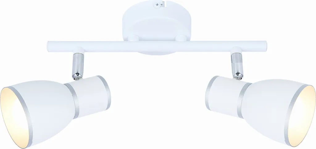 Plafonnier Blanc FIDO 92-63373 en Métal : Robustesse et Finition Blanche