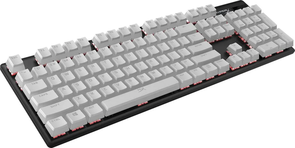 Touches PBT HyperX Pudding Blanc pour Customiser son Clavier Gamer