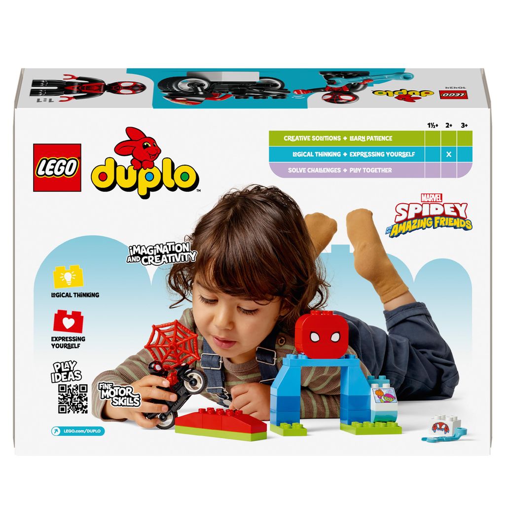 LEGO DUPLO Marvel Spins Motorrad-Abenteuer, Produktbild 5