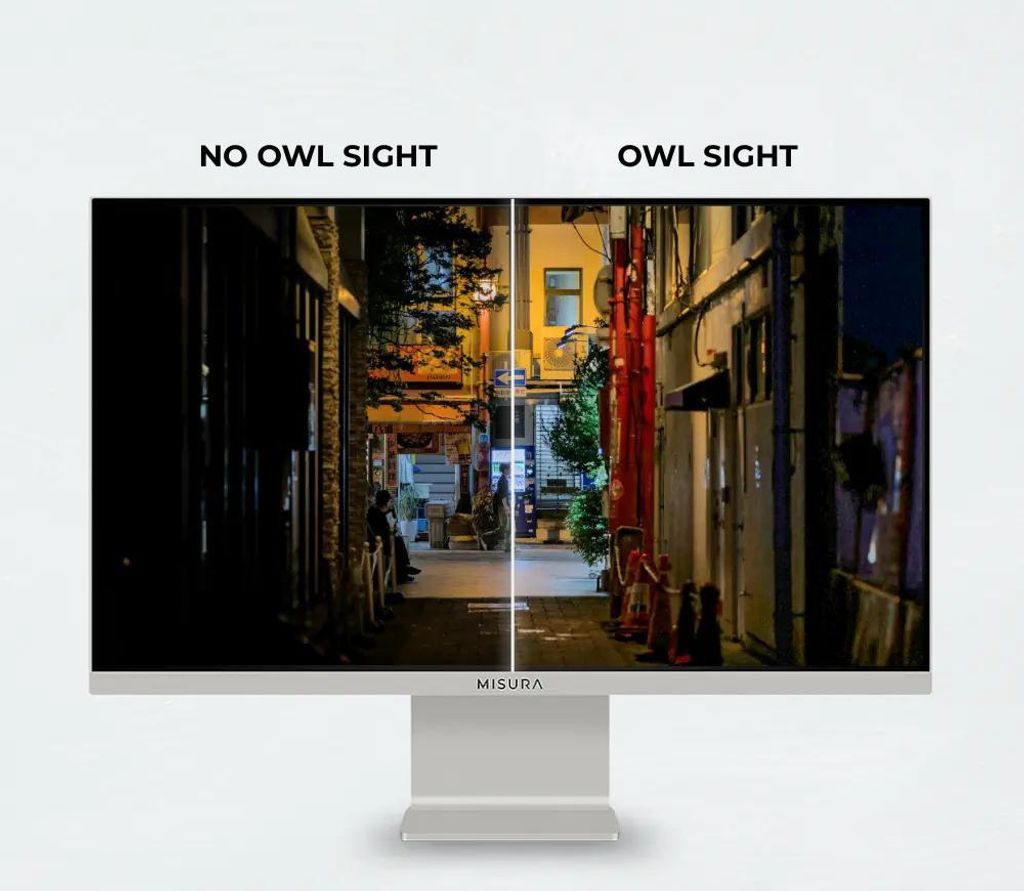 27" farbiger IPS-Monitor 120 Hz - MISURA VIVA Moon Silver Produktbild 
