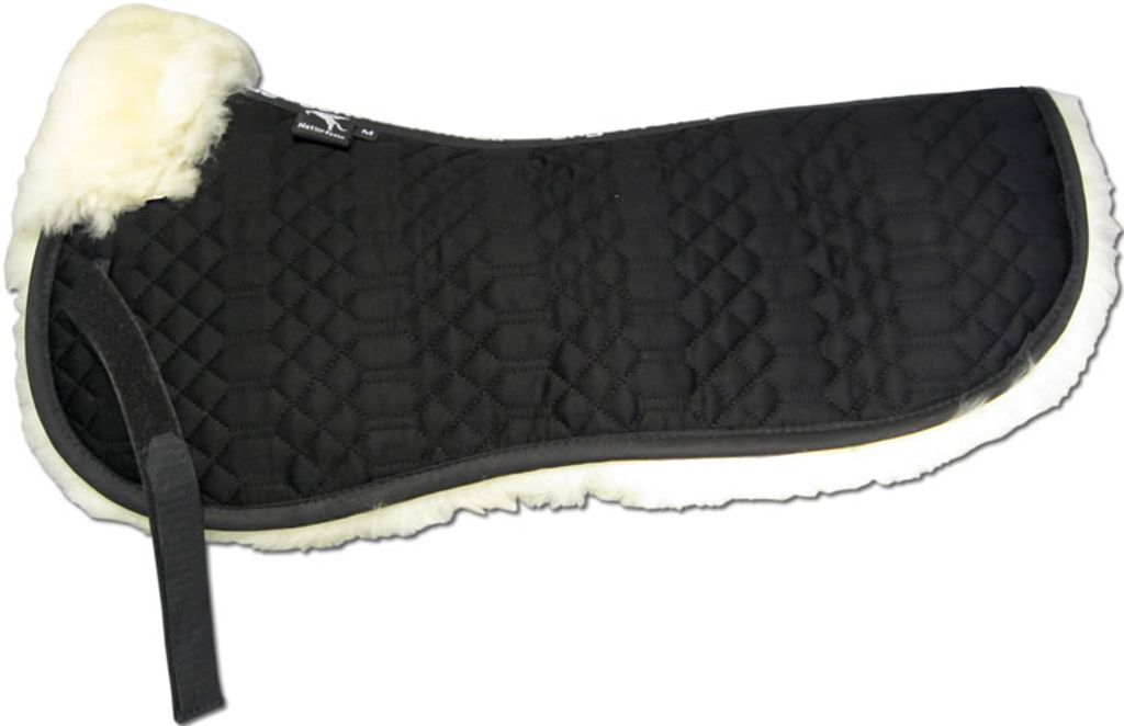 Selle En Peau De Mouton Engel R2 - Sans Arrière Pour Équitation Proche