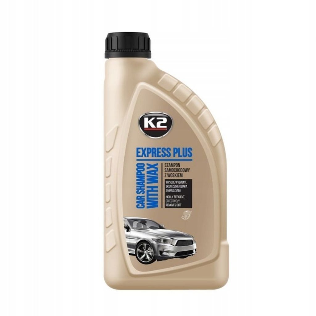 A bottle of car shampoo with wax.