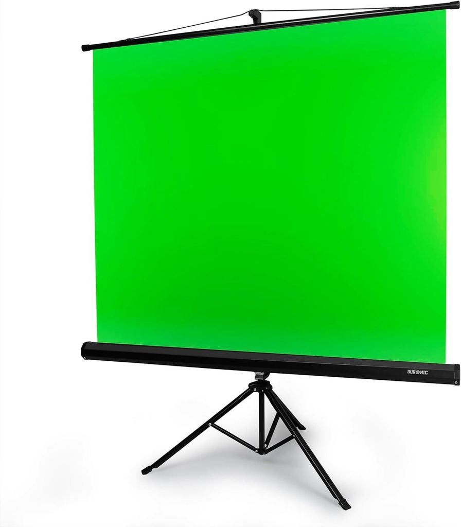 Duronic TPS13 GN Green Screen | 130 x 150 cm Produktbild 