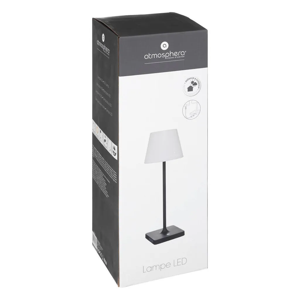 Lampe de jardin RONY aluminium 39 cm - Éclairage LED IP44 robuste - 7