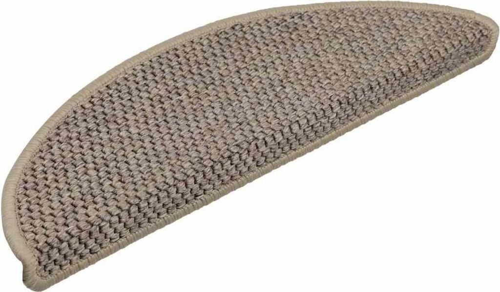 vidaXL Stufenmatten Selbstklebend Sisal-Optik 30 Stk. 56x17x3 cm