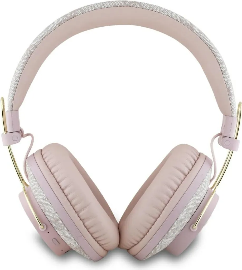 Cuffie Wireless Guess Rosa 4G Logo: Comfort e Qualità Audio Top - 3