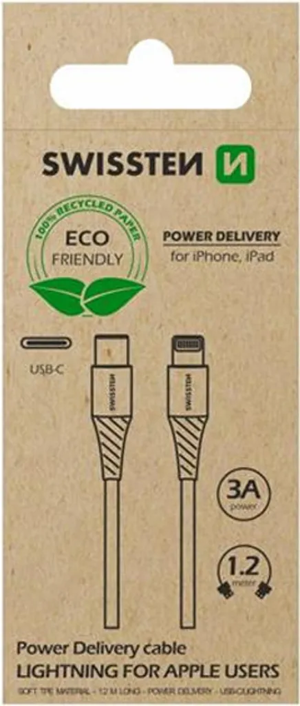 Miglior Cavo USB-C Lightning 1,2m Bianco ECO PACK | Prezzo Top