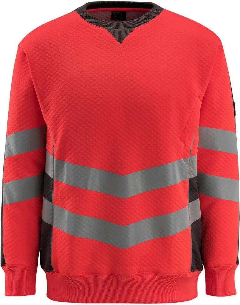 Abbigliamento Sicurezza MASCOT Wigton Rossa S | Alta Visibilità EN 20471