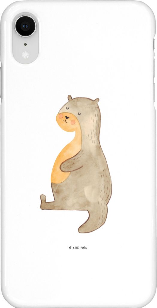 Mr. & Mrs. Panda Iphone XR Handyhülle Otter Bauch - Weiß - Produktbild 