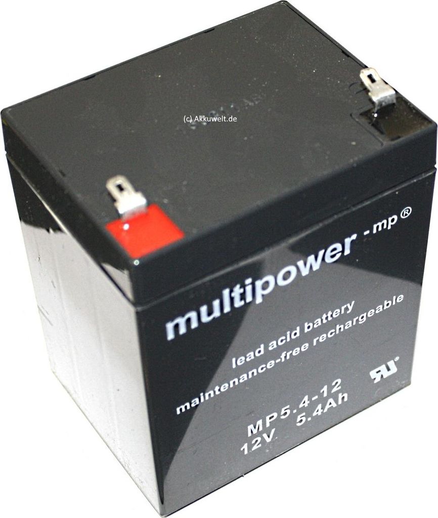 Blei Gel Akku Ersatz für Hecht Rasenmäher 548 SWE 5484 SXE Produktbild 