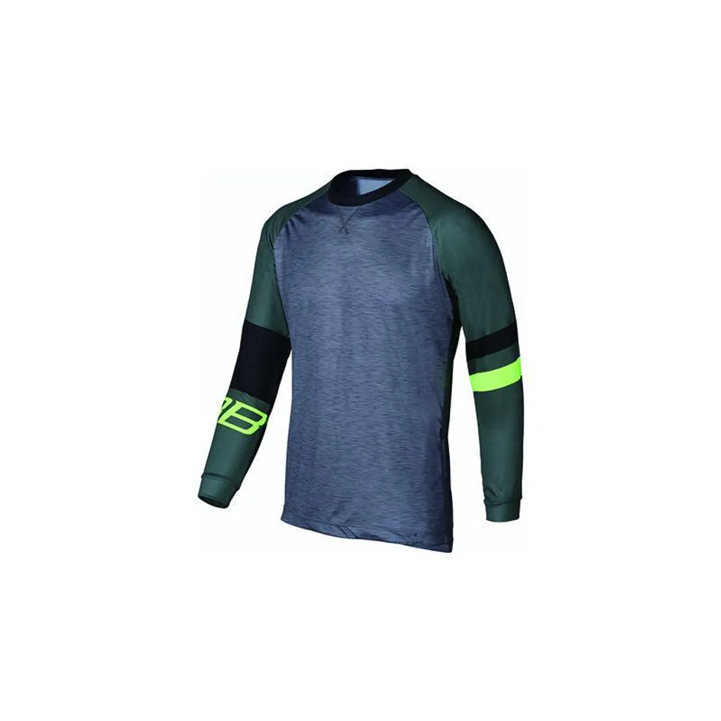 Maillot vélo BBB BBW-317 Switchback XXL : confort et haute visibilité