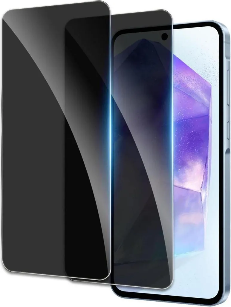 Protection Écran Anti-Regard pour Samsung Galaxy A55 A35 - Lot de 2 Verres