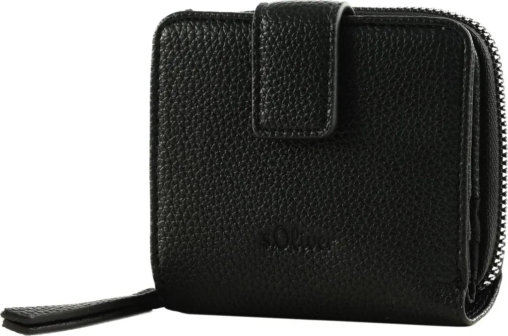 Portafoglio s.Oliver Wallet Grey/Black | Essenziale e Pratico per Tutti