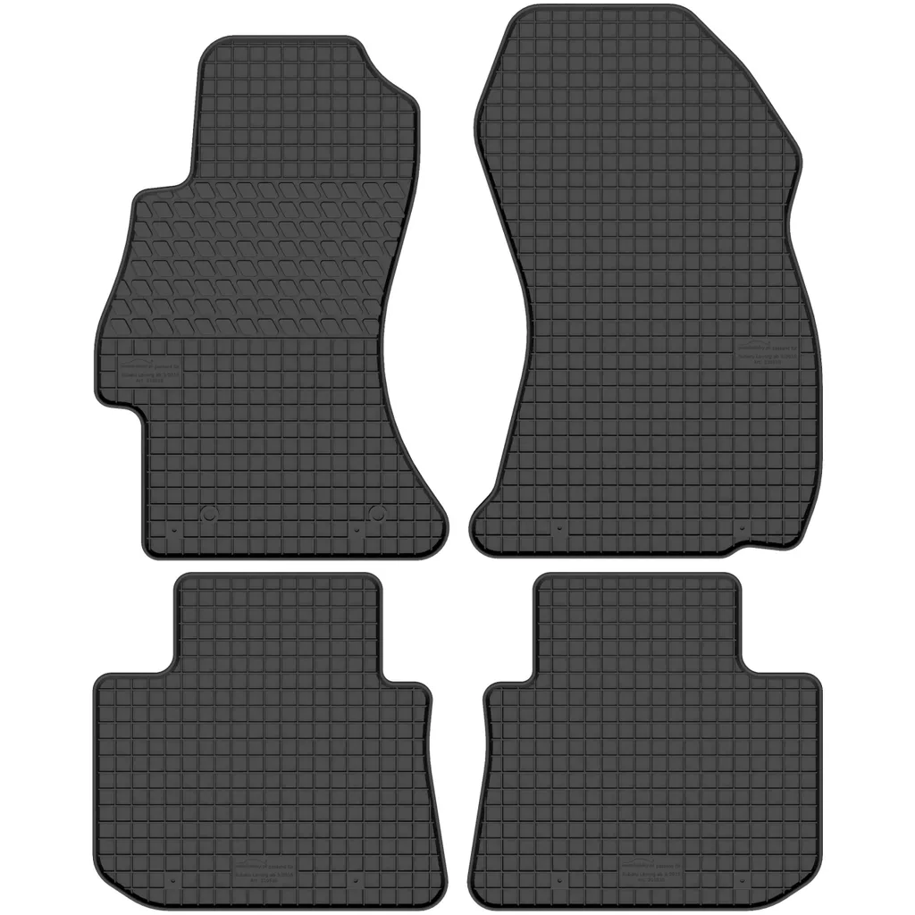 Set Tappetini Subaru Levorg Gomma Rinforzata | Anti-Usura e Inodore