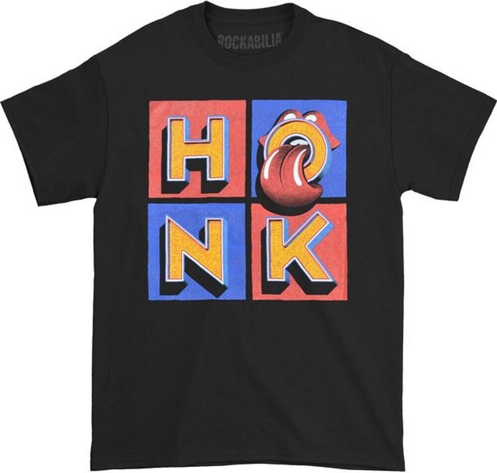 The Rolling Stones - "Honk" T-Shirt für Herren/Damen Uni RO847 (L) (Schwarz)