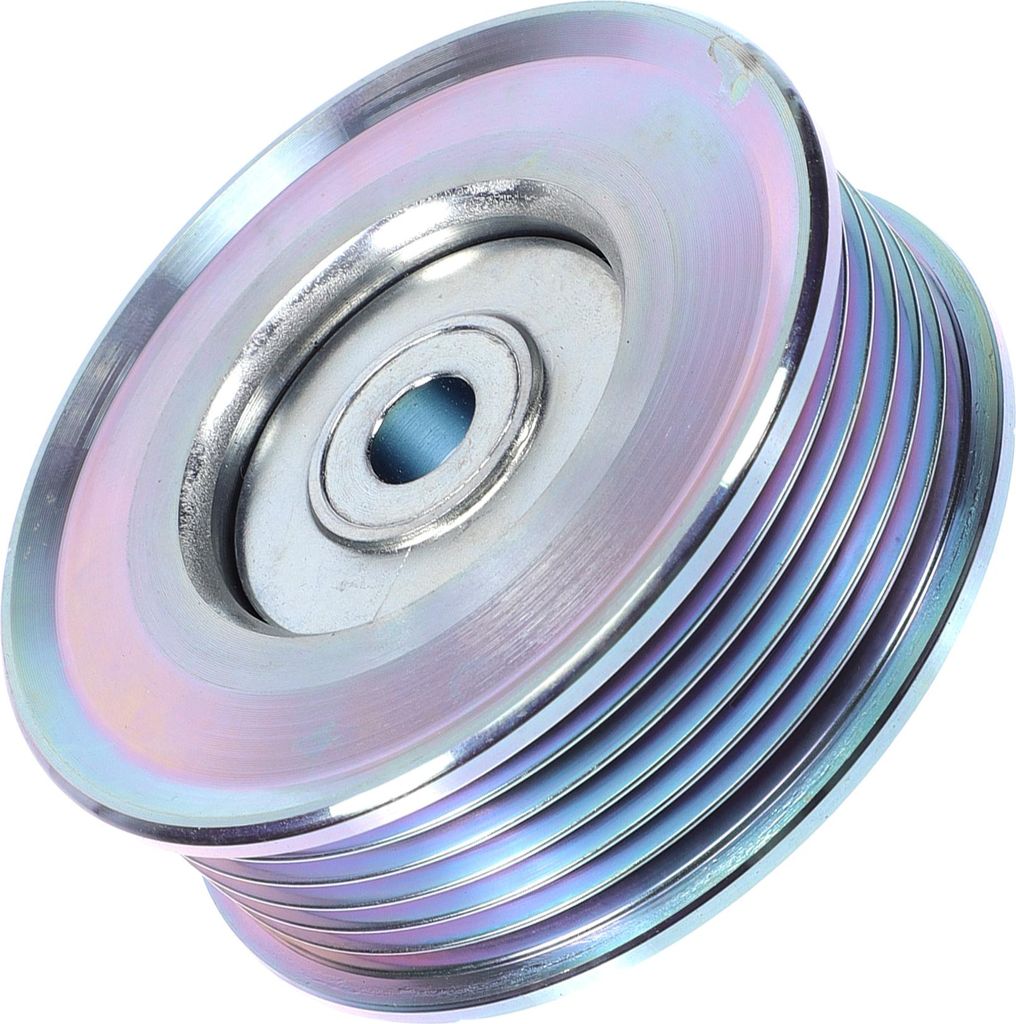 1 Stk. Antriebsriemenspannrolle für Toyota MR2 Spyder 2000-2005 Eisen Silber Ton Riemen Spannrolle Leerlauf