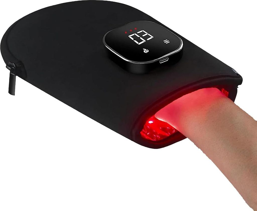 Wiederaufladbare Rotlicht-Handtherapiegeräte – 5 Modi, Produktbild 