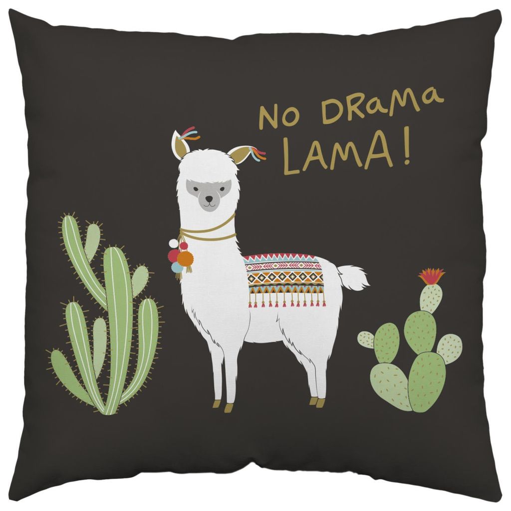 Lama Kissen No Drama Lama Produktbild 