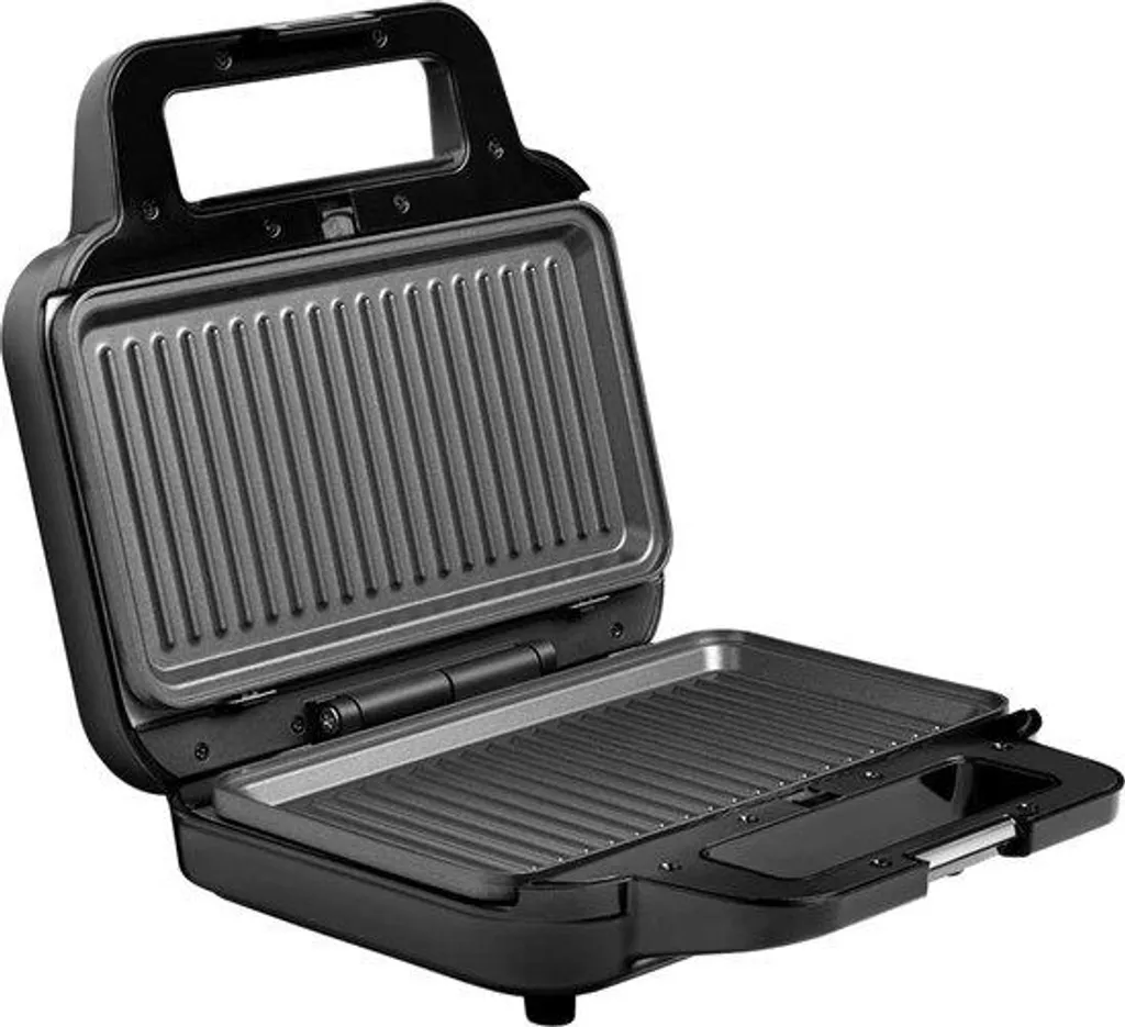Appareil à croque-monsieur 1000W en aluminium pour grill compact