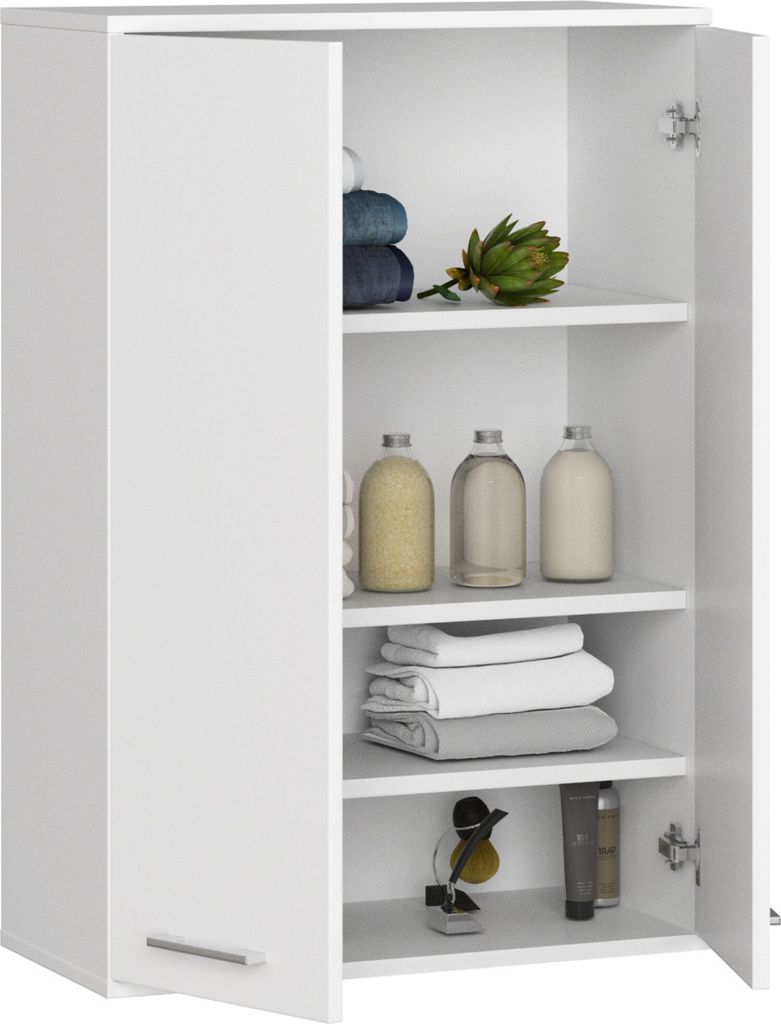Akord Armadio A Parete 2 Ante Bianco 64X30X94 Immagine del prodotto 