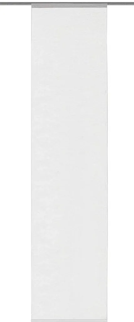 Voilage vitrage transparent en polyester, rideau coulissant 1 pièce