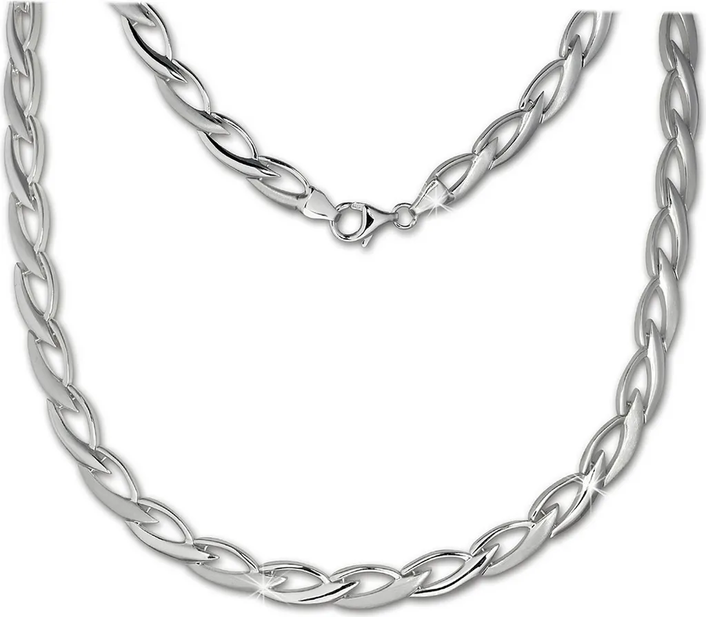 Collier SilberDream tressé 44,5cm en argent sterling mat SDK438J