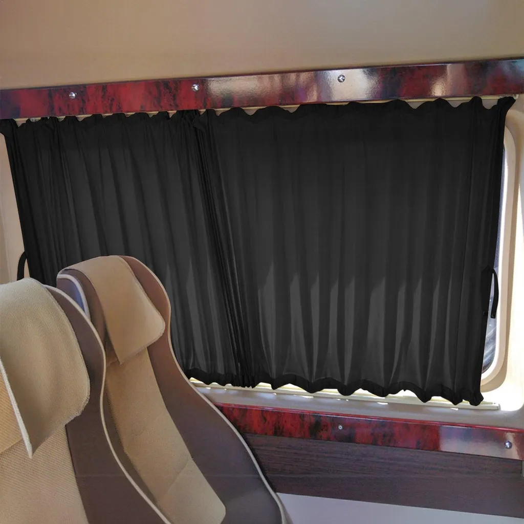 Protezione Solare Opel Vivaro 2001-2014 | 10 Tendine Nere su Misura - 2