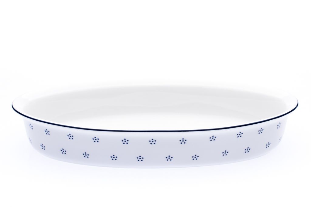Oválna zapekacia misa, 36 cm, modrá Valbella, český Obrázok produktu 