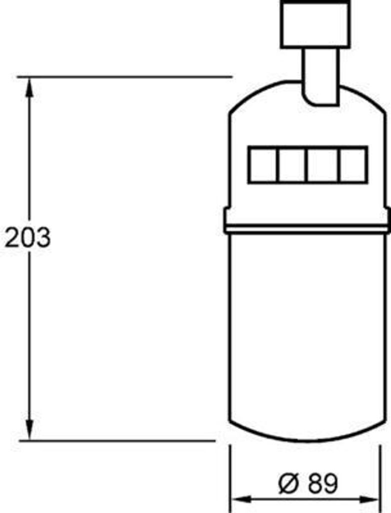 MAHLE Klimatrockner AD 275 000S für RENAULT SCÉNIC II Produktbild 