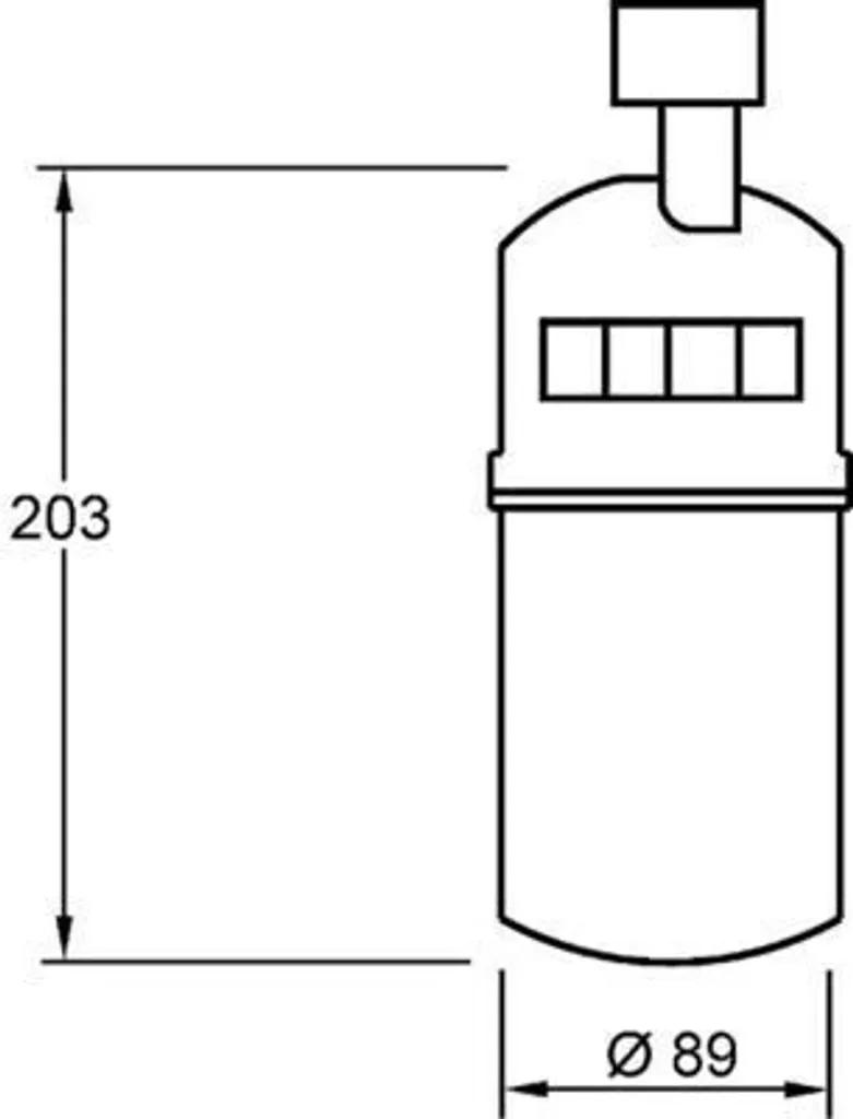 MAHLE AD 275 000S Déshumidificateur de Climatisation pour Véhicules