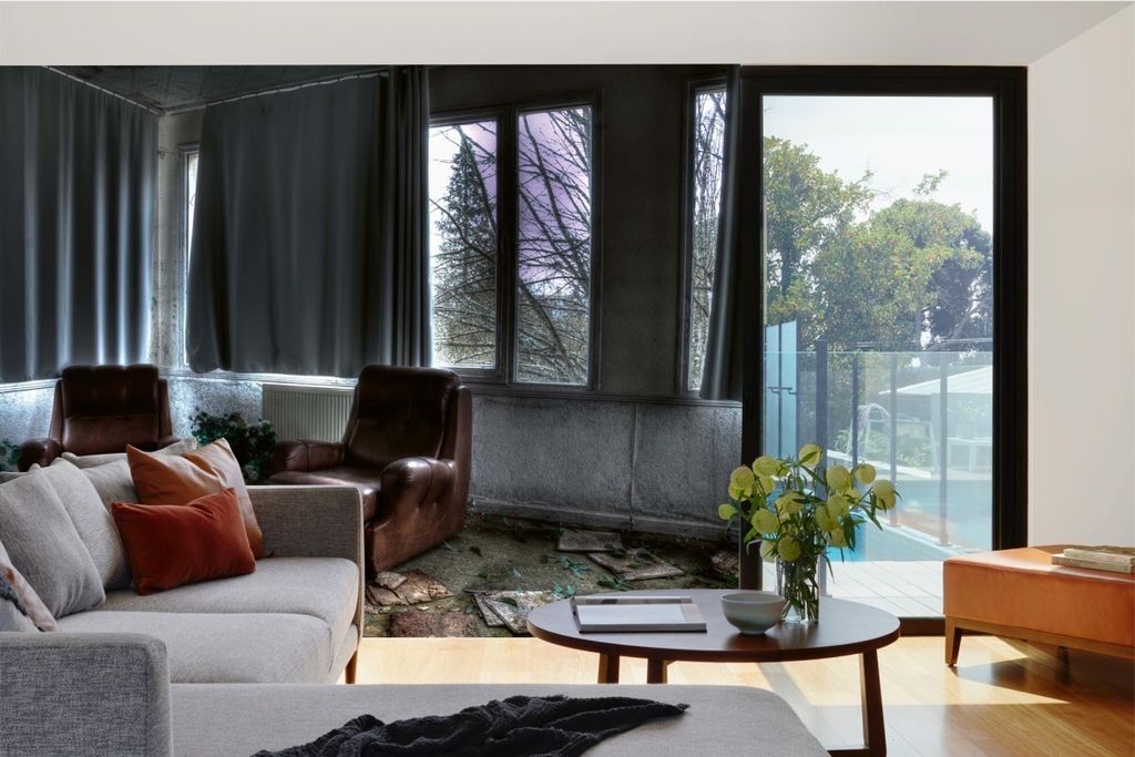 Vlies Fototapete LEDERSESSEL 375 x 250 cm (inkl. Kleister) - Vlies Tapete, Wandtapete, Wandbilder - Tapete für Wohnzimmer Schlafzimmer, Büro, Kü...