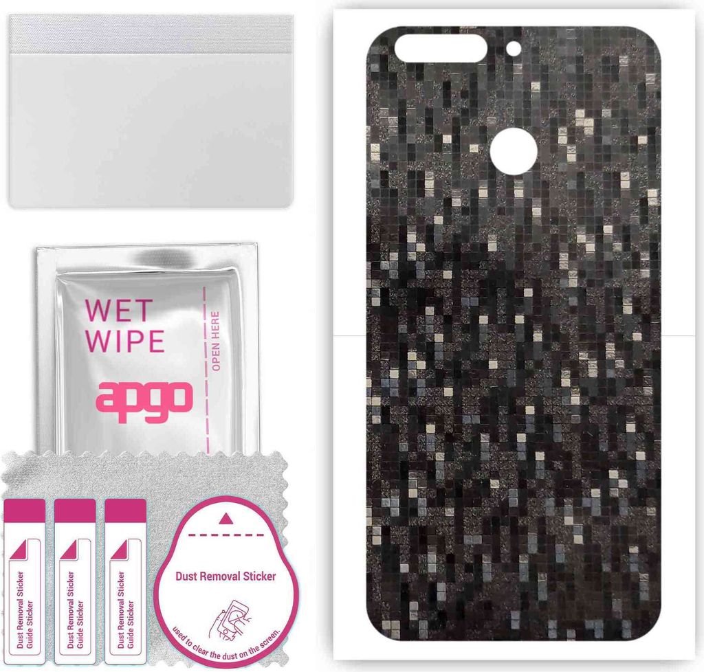 apgo Rückseite Schutzfolie, Skin, kompatibel mit Honor 8 Pro Honor V9, Hinten Displayschutzfolie aus Vinylfolie, kratzfest, einfache Montage - Car...