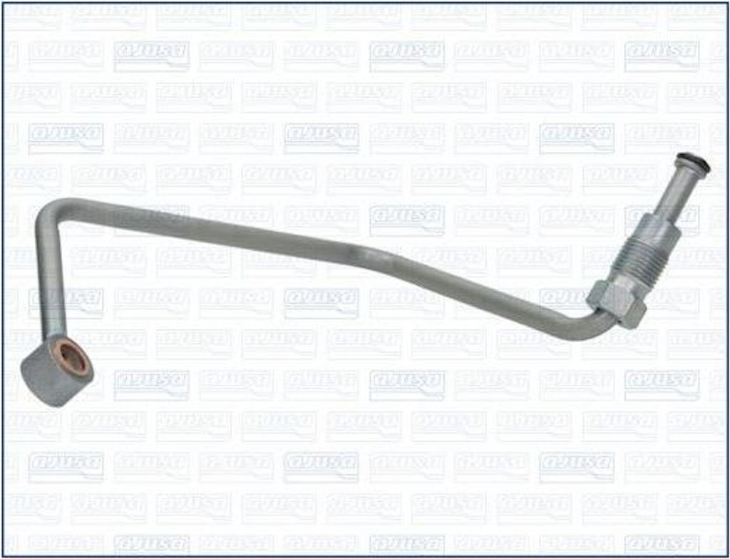 AJUSA Ölleitung für Turbolader Ölvorlaufleitung Turbolader OP10230 für RENAULT ESPACE IV (JK0/1) TRAFIC II Kasten (FL) MASTER II Kasten (FD)