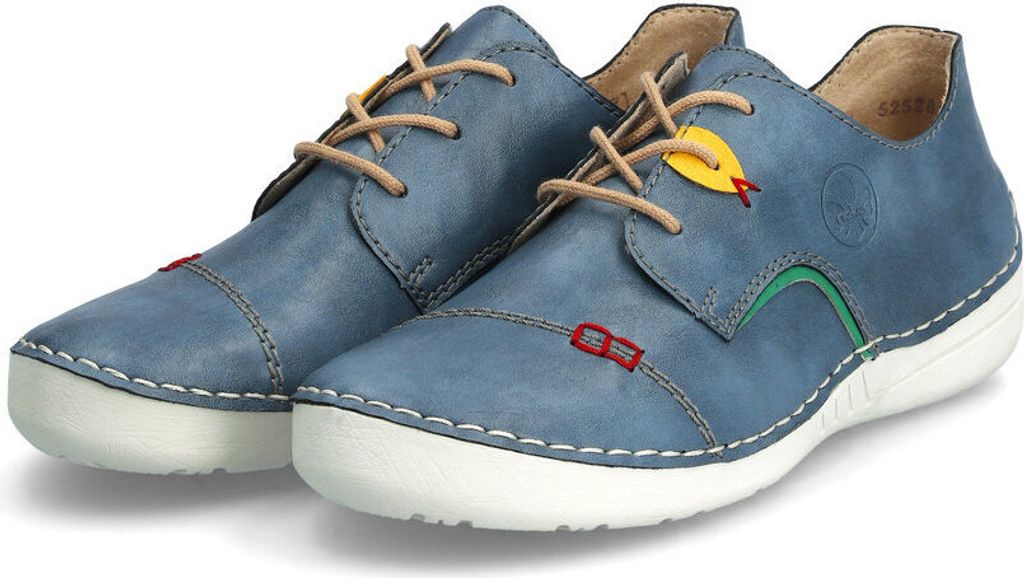 Rieker Damen Schnürschuh Halbschuh 52528, Größe:40 EU, Produktbild 47