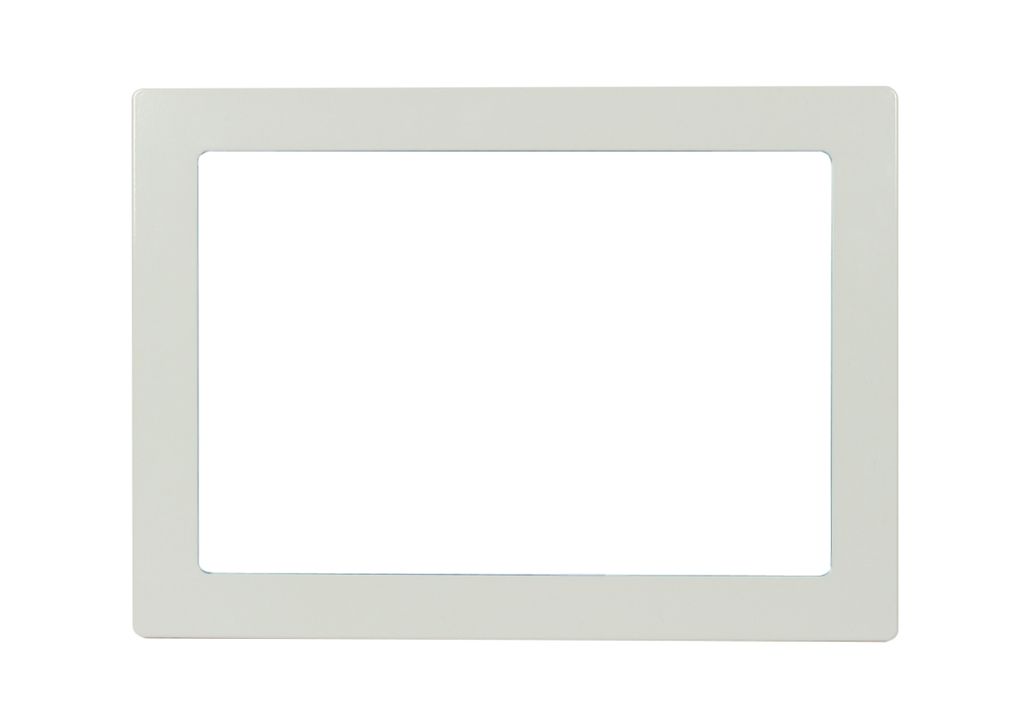 ALLNET Touch Display Tablet 10 Zoll zbh. Blende für Einbaurahmen, weiß schmal