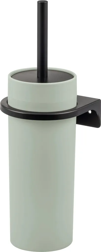 Kit Brosse WC Anti-basculement SAVONA Softtouch Fixation Murale Sauge